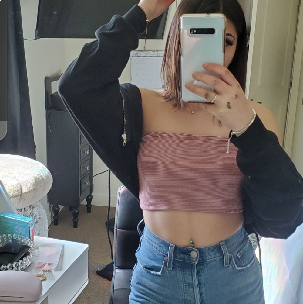 Reversible Tube Top American Eagle
